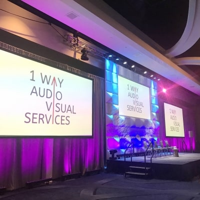 Pharmaceutical conference audio visual