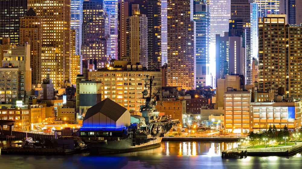 intreprid museum night sky