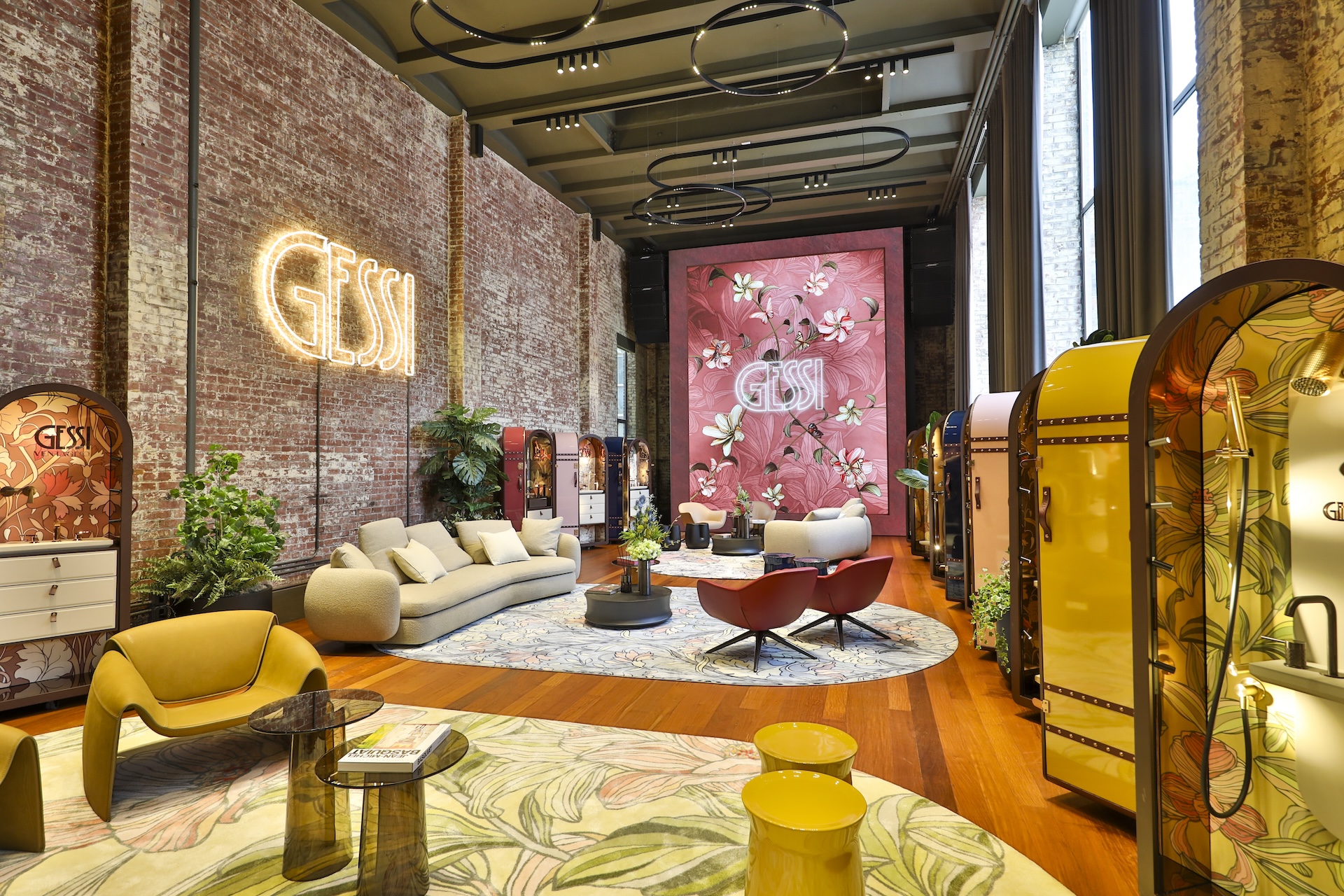 The event space at 214 Lafayette 