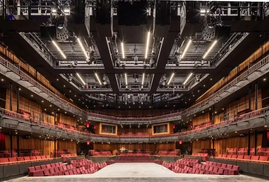 The theatre in PAC at 251 Fulton in NYC