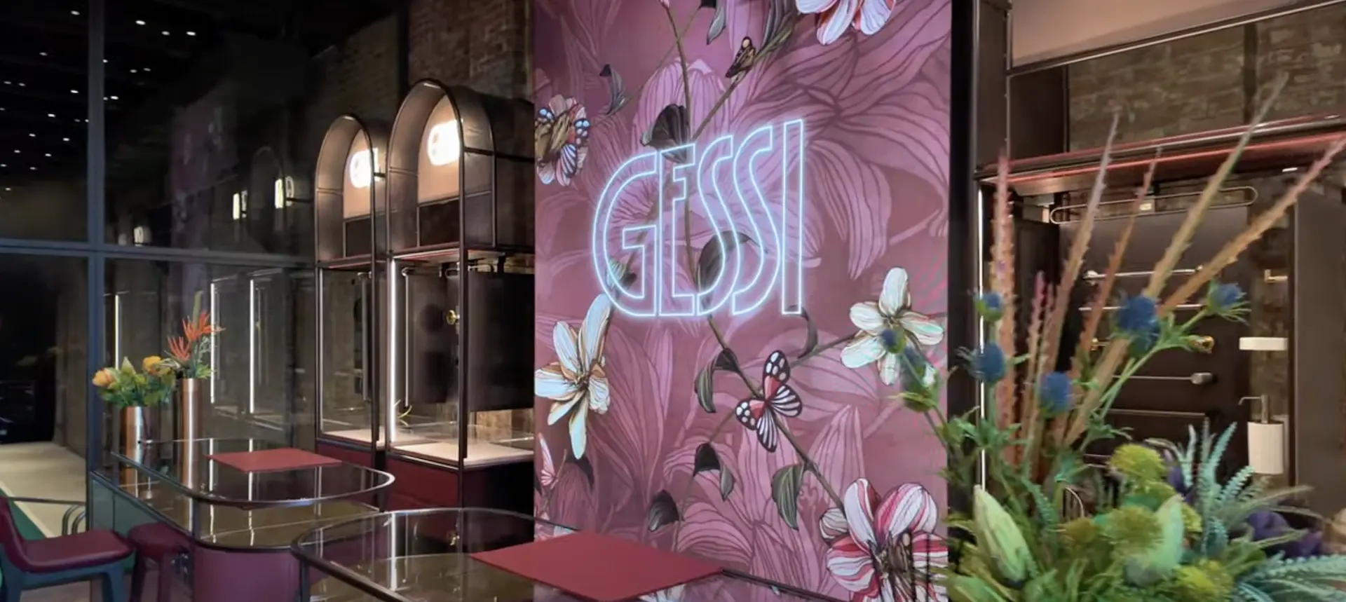 The showroom at Casa Gessi