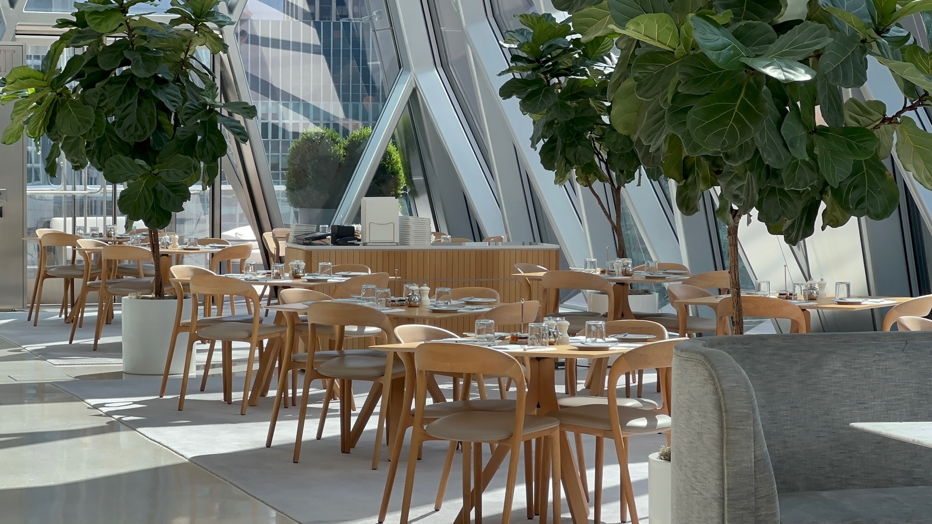 The Diagrid Club at Jean-Georges