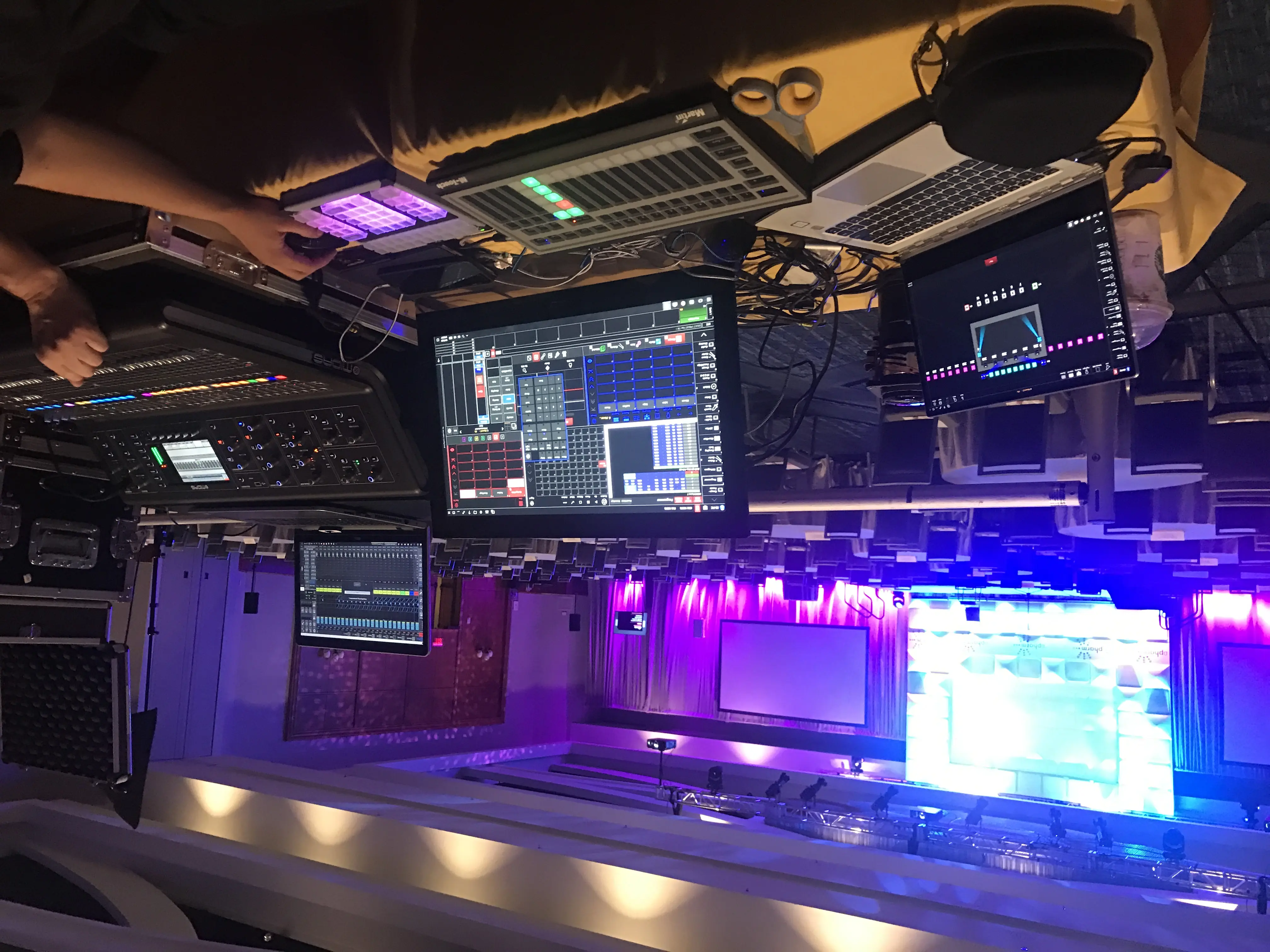 The Tech Table at a live event